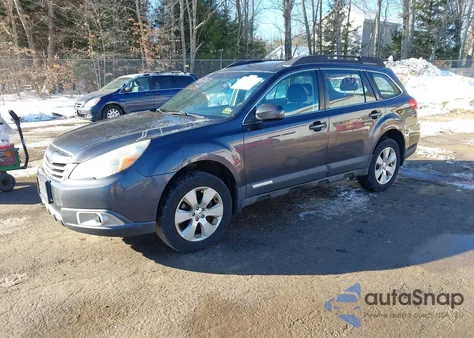 2012 Subaru Outback 2.5I из США, поврежденный, VIN 4S4BRBAC7C3211357